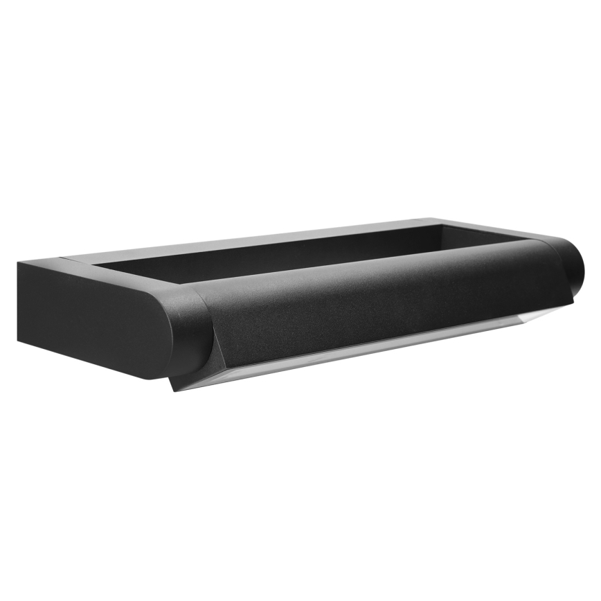 Brilagi - LED Venkovní nástěnné svítidlo SALERNO LED/12W/230V 35,5 cm černá IP65