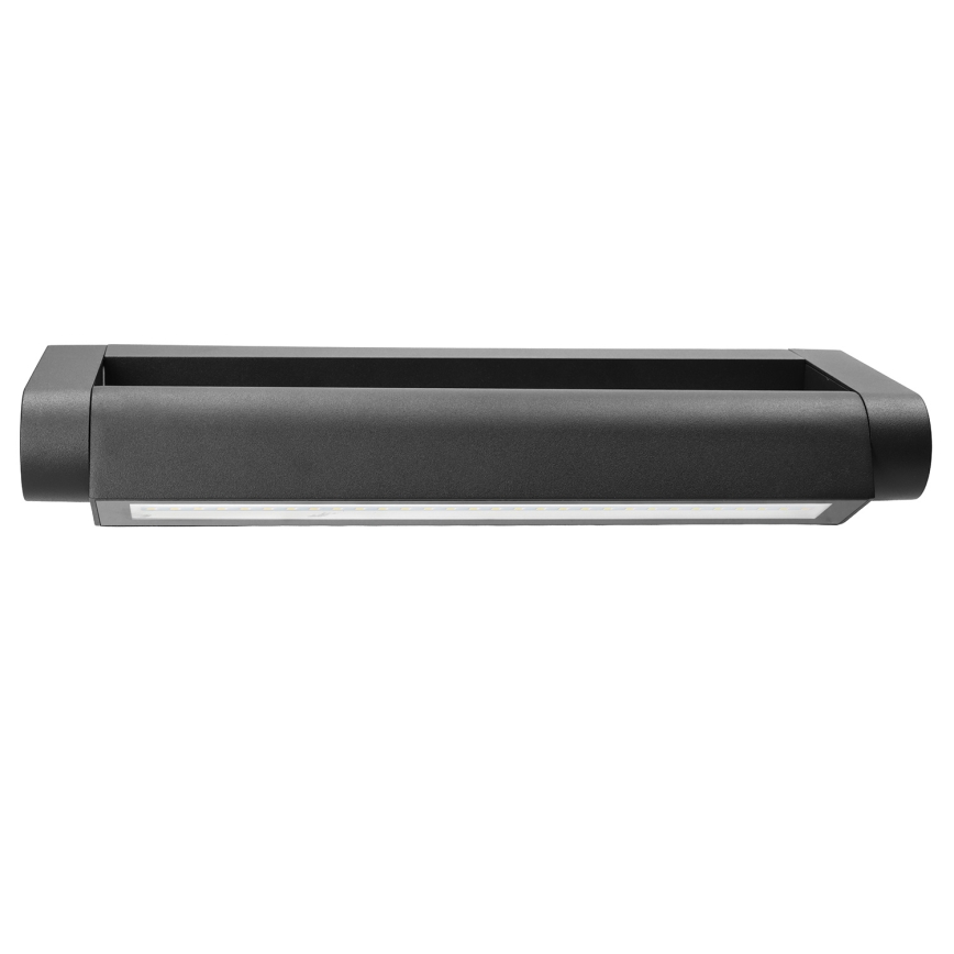 Brilagi - LED Venkovní nástěnné svítidlo SALERNO LED/12W/230V 35,5 cm černá IP65