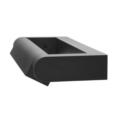 Brilagi - LED Venkovní nástěnné svítidlo SALERNO LED/12W/230V 35,5 cm černá IP65