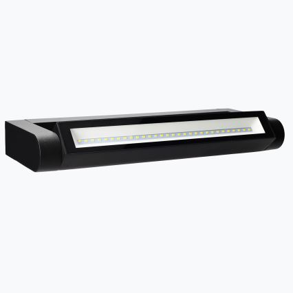 Brilagi - LED Venkovní nástěnné svítidlo SALERNO LED/12W/230V 35,5 cm černá IP65