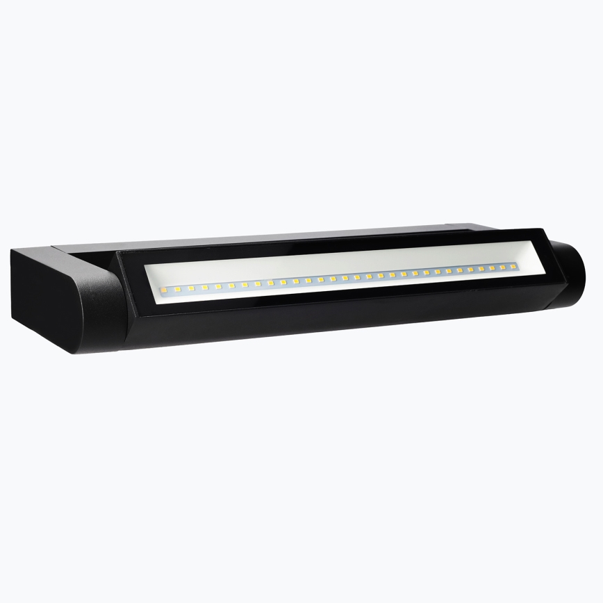 Brilagi - LED Venkovní nástěnné svítidlo SALERNO LED/12W/230V 35,5 cm černá IP65