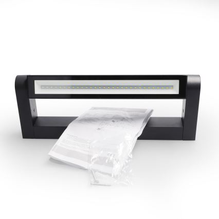 Brilagi - LED Venkovní nástěnné svítidlo SALERNO LED/12W/230V 35,5 cm černá IP65