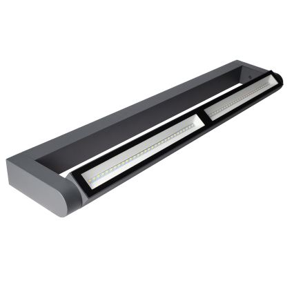 Brilagi - LED Venkovní nástěnné svítidlo SALERNO LED/24W/230V 66 cm antracit IP65