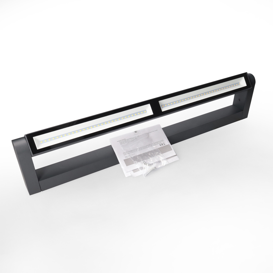 Brilagi - LED Venkovní nástěnné svítidlo SALERNO LED/24W/230V 66 cm antracit IP65