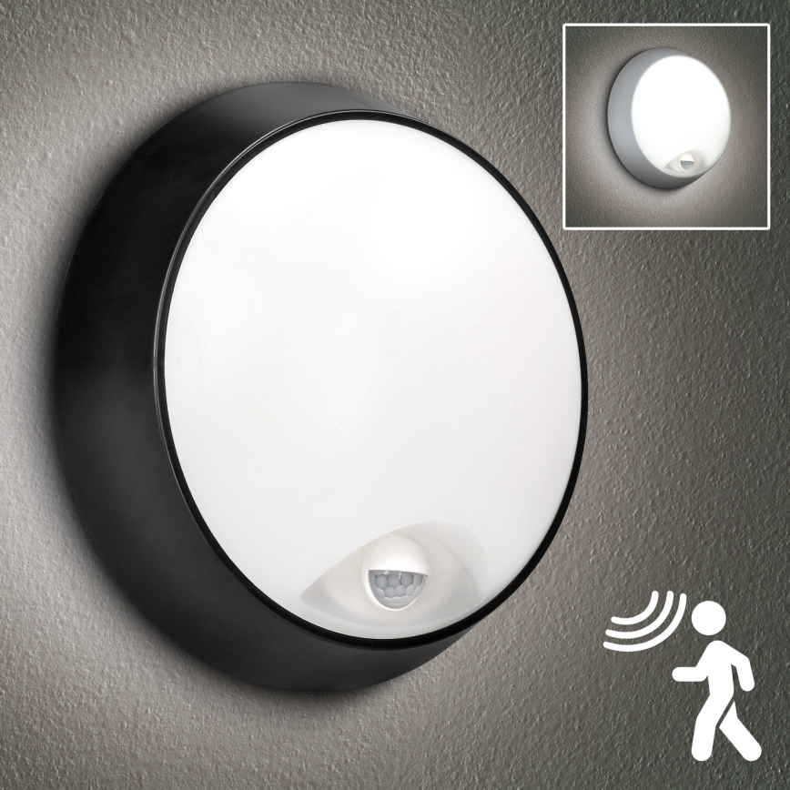 Brilagi - LED Venkovní nástěnné svítidlo se senzorem 2v1 BULKHEAD LED/20W/230V IP65