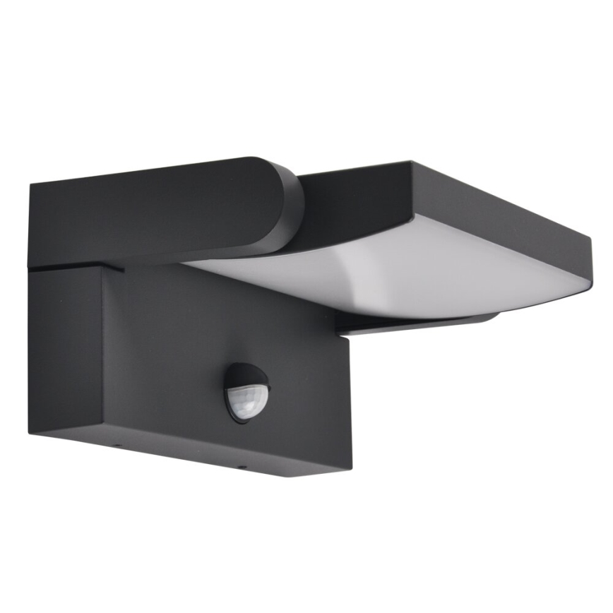 Brilagi - LED Venkovní nástěnné svítidlo se senzorem ANKLE LED/18W/230V 3000K IP65 antracit