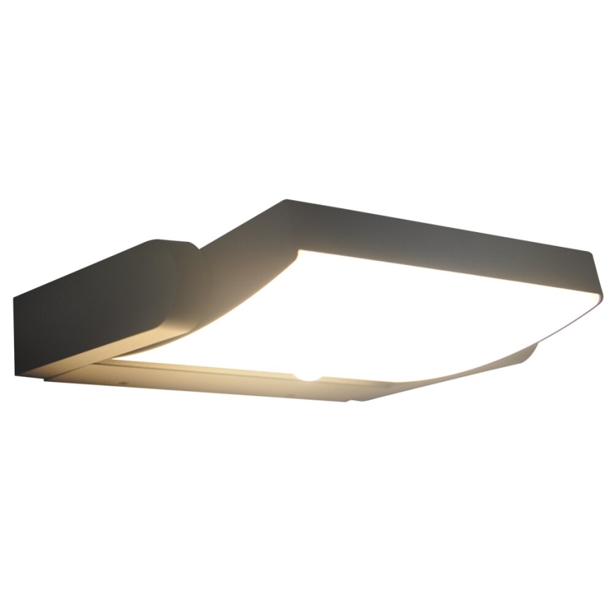 Brilagi - LED Venkovní nástěnné svítidlo se senzorem ANKLE LED/18W/230V 3000K IP65 antracit