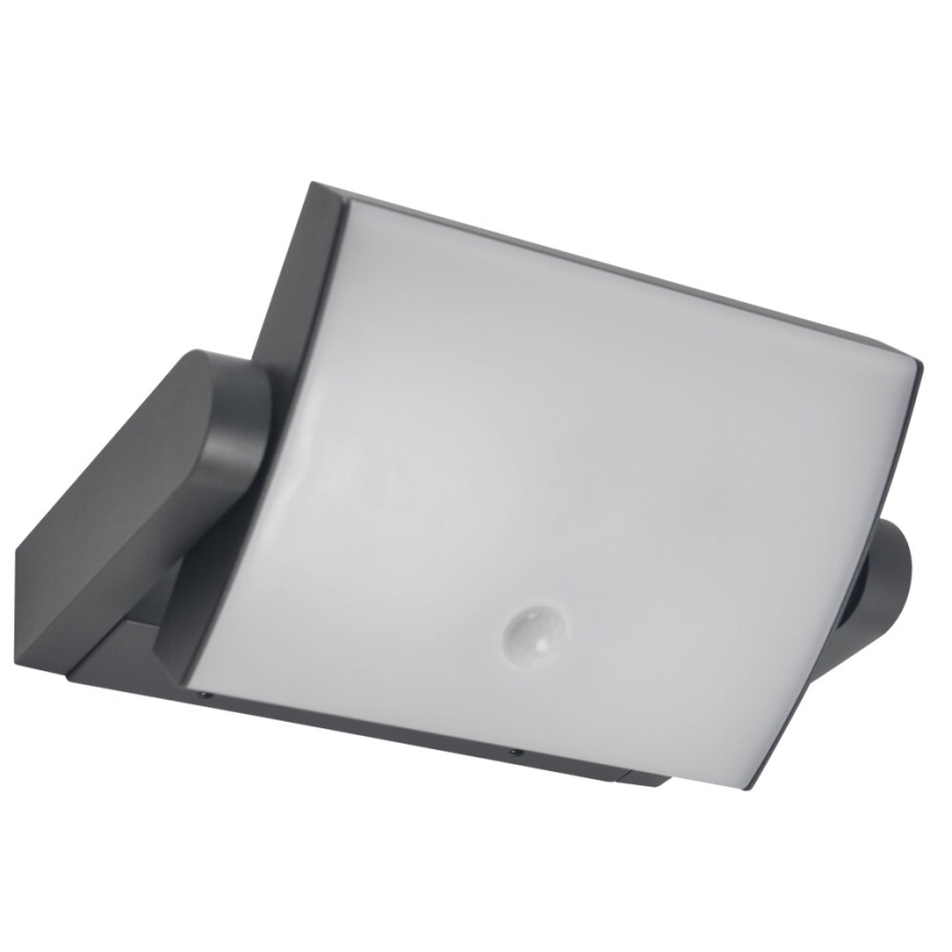 Brilagi - LED Venkovní nástěnné svítidlo se senzorem ANKLE LED/18W/230V 3000K IP65 antracit