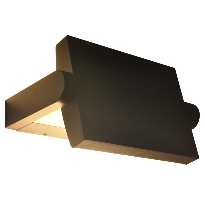 Brilagi - LED Venkovní nástěnné svítidlo se senzorem ANKLE LED/18W/230V 3000K IP65 antracit