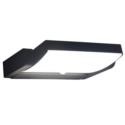 Brilagi - LED Venkovní nástěnné svítidlo se senzorem ANKLE LED/18W/230V 4000K IP65 antracit