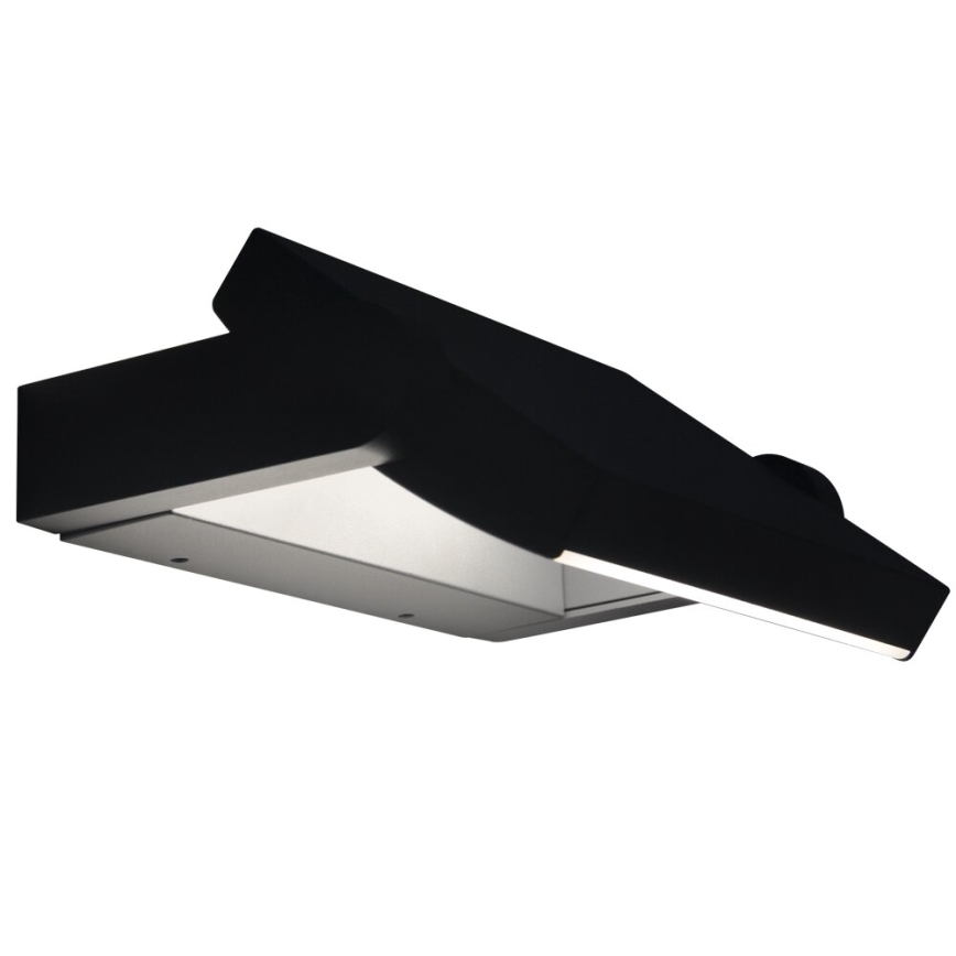 Brilagi - LED Venkovní nástěnné svítidlo se senzorem ANKLE LED/18W/230V 4000K IP65 antracit