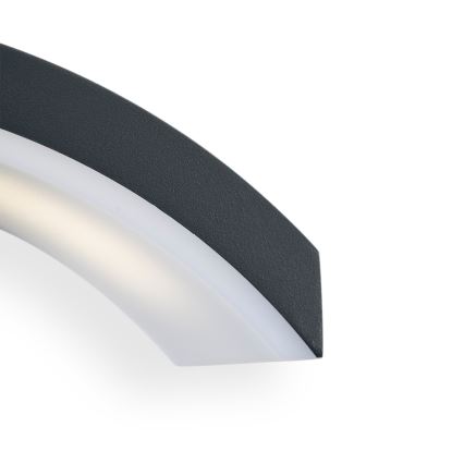 Brilagi - LED Venkovní nástěnné svítidlo se senzorem ARCELO LED/8W/230V IP54