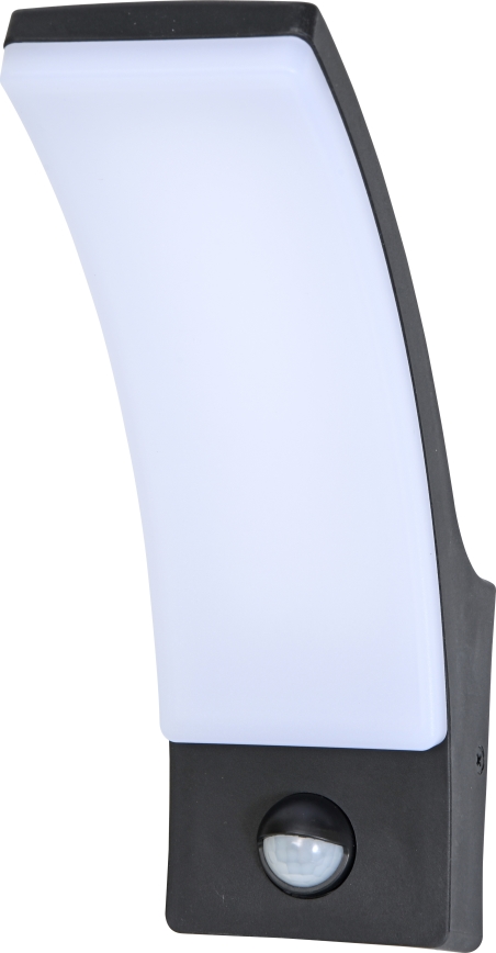 Brilagi - LED Venkovní nástěnné svítidlo se senzorem ARCELO LED/9W/230V IP44