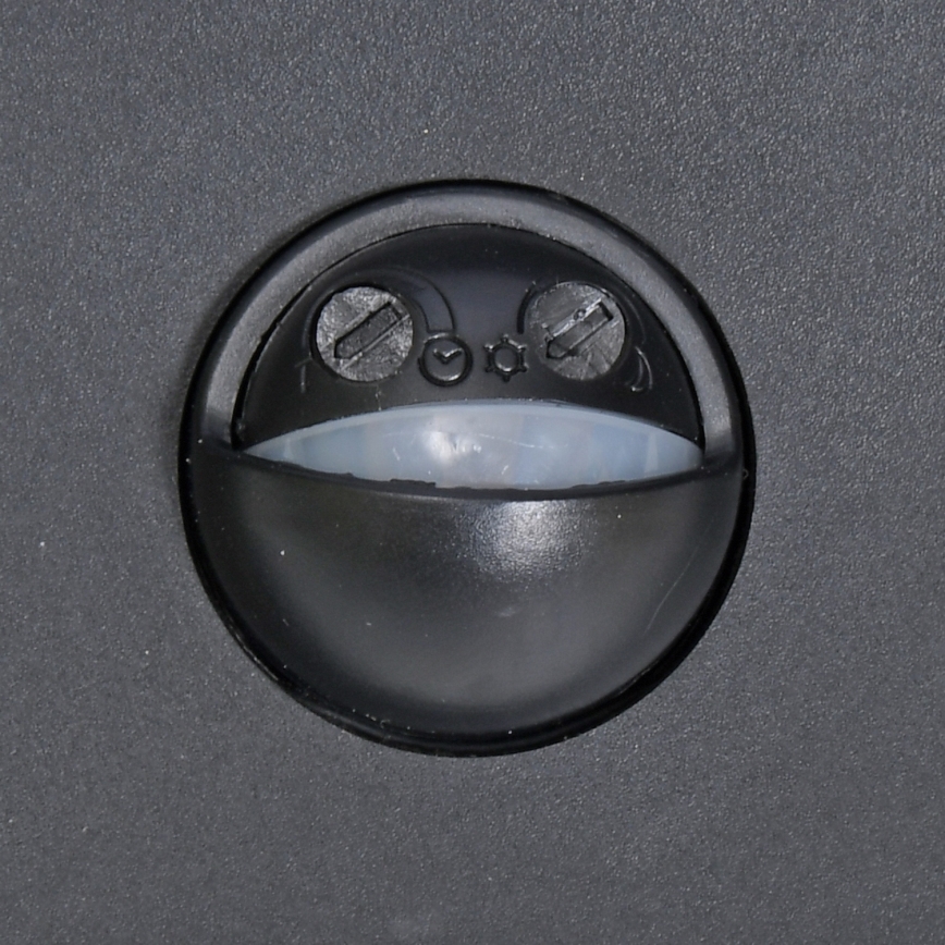 Brilagi - LED Venkovní nástěnné svítidlo se senzorem ARCELO LED/9W/230V IP44