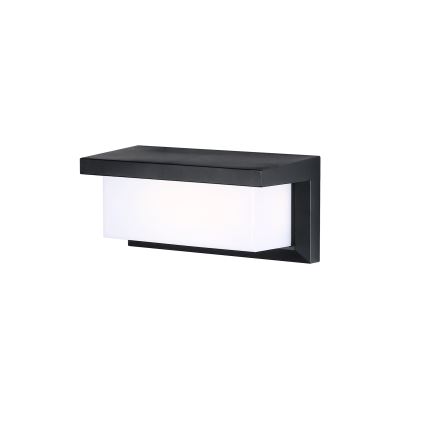 Brilagi - LED Venkovní nástěnné svítidlo se senzorem BRICKY LED/12W/230V černá IP54
