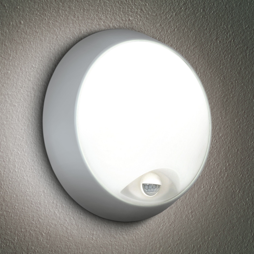 Brilagi - LED Venkovní nástěnné svítidlo se senzorem 2v1 BULKHEAD LED/20W/230V IP65