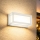 Brilagi - LED Venkovní nástěnné svítidlo se senzorem PARKER LED/12W/230V bílá IP44