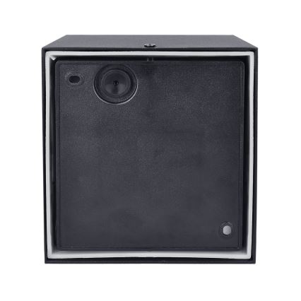 Brilagi - LED Venkovní nástěnné svítidlo se senzorem TERNI LED/12W/230V černá IP44