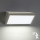 Brilagi - LED Venkovní nástěnné svítidlo se senzorem TRIANGLE LED/20W/230V šedá IP65
