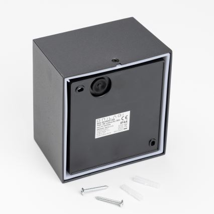 Brilagi - LED Venkovní nástěnné svítidlo TERNI LED/12W/230V černá IP44
