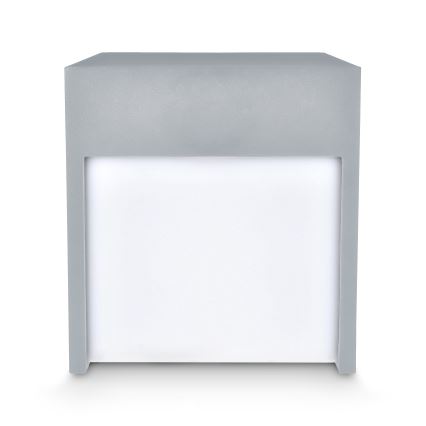 Brilagi - LED Venkovní nástěnné svítidlo TERNI LED/12W/230V šedá IP44