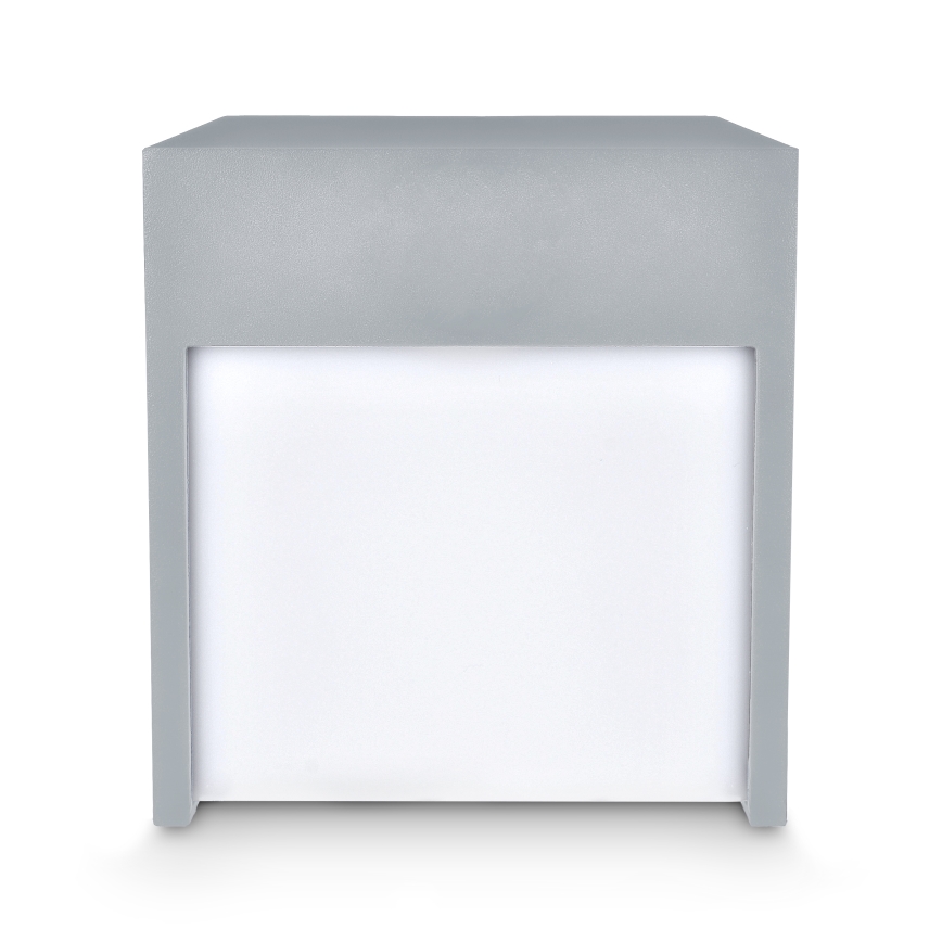 Brilagi - LED Venkovní nástěnné svítidlo TERNI LED/12W/230V šedá IP44