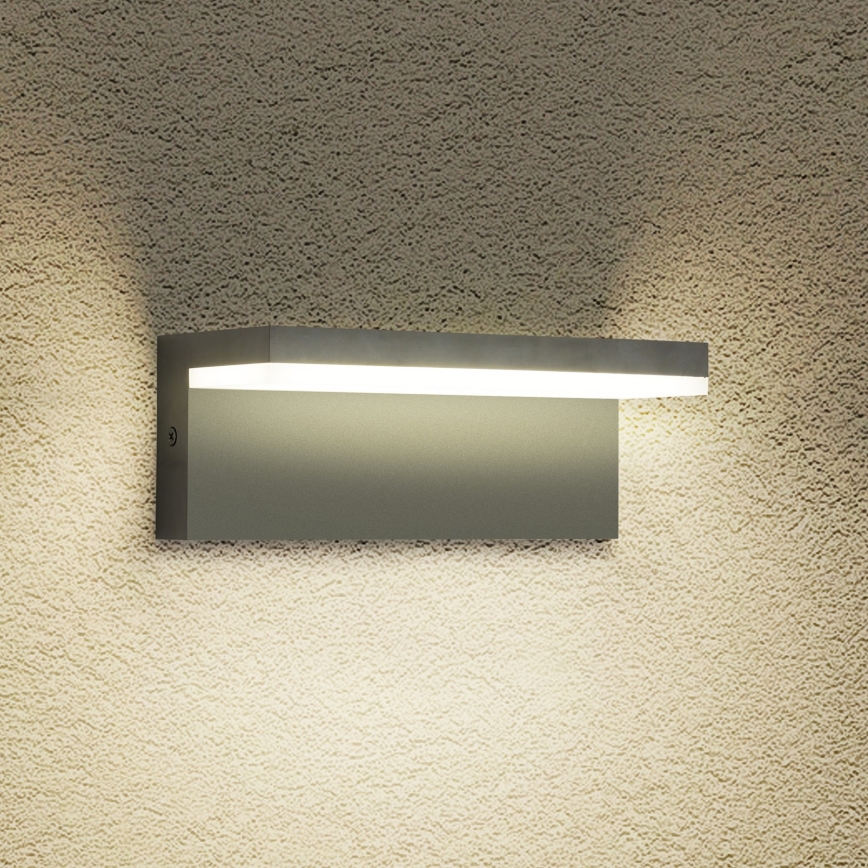 Brilagi - LED Venkovní nástěnné svítidlo TESSI LED/10W/230V antracit IP54