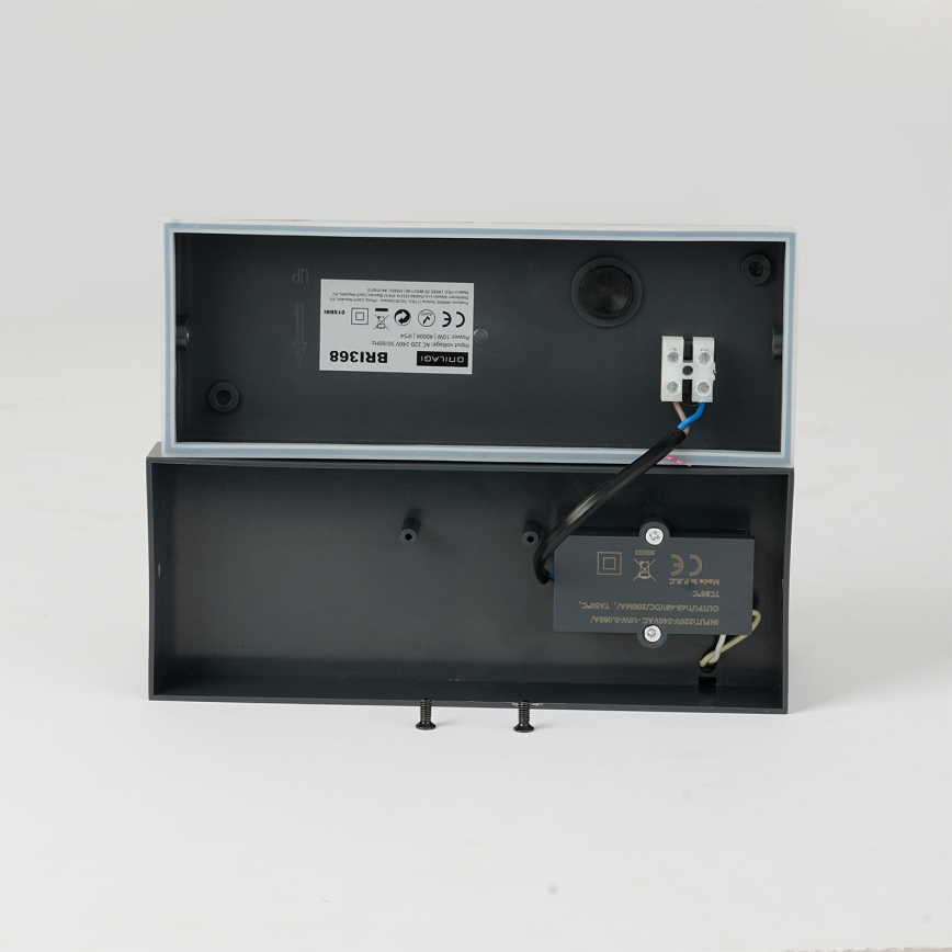 Brilagi - LED Venkovní nástěnné svítidlo TESSI LED/10W/230V antracit IP54