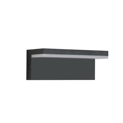 Brilagi - LED Venkovní nástěnné svítidlo TESSI LED/10W/230V černá IP54