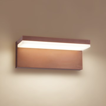 Brilagi - LED Venkovní nástěnné svítidlo TESSI LED/10W/230V hnědá IP54