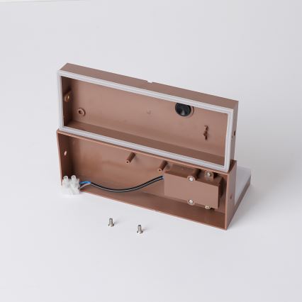 Brilagi - LED Venkovní nástěnné svítidlo TESSI LED/10W/230V hnědá IP54