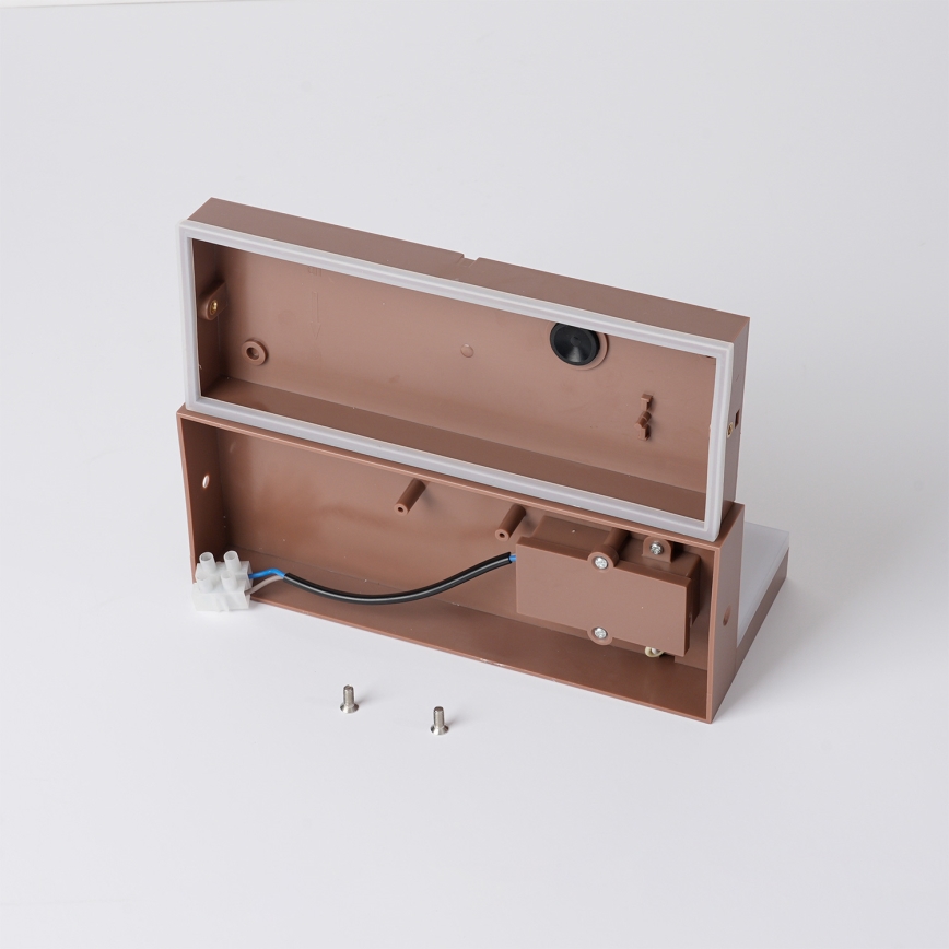 Brilagi - LED Venkovní nástěnné svítidlo TESSI LED/10W/230V hnědá IP54