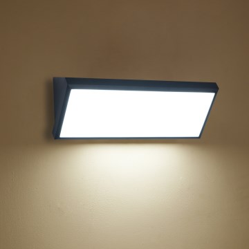 Brilagi - LED Venkovní nástěnné svítidlo TRIANGLE LED/42W/230V černá IP65
