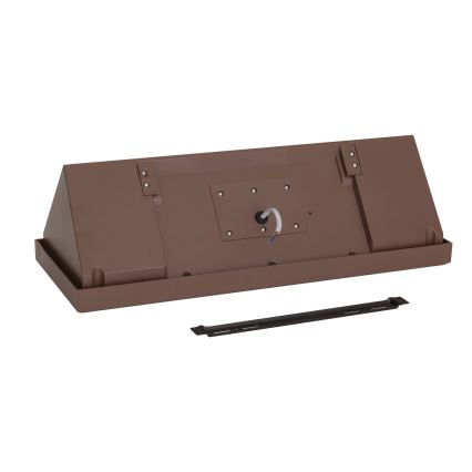 Brilagi - LED Venkovní nástěnné svítidlo TRIANGLE LED/42W/230V hnědá IP65