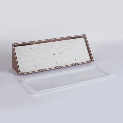 Brilagi - LED Venkovní nástěnné svítidlo TRIANGLE LED/42W/230V hnědá IP65