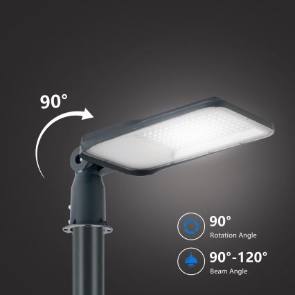 Brilagi - LED Venkovní pouliční lampa s kloubem URBANLIGHT LED/100W/230V antracit IP65
