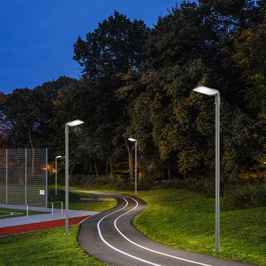 Brilagi - LED Venkovní pouliční lampa s kloubem URBANLIGHT LED/100W/230V šedá IP65