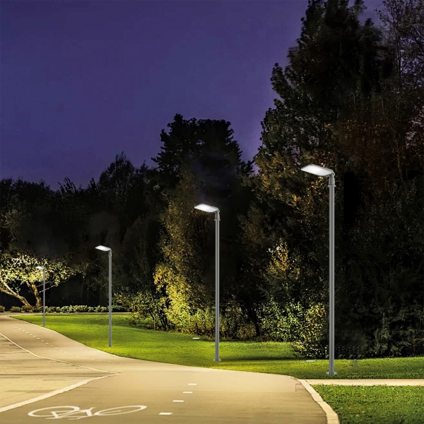 Brilagi - LED Venkovní pouliční lampa s kloubem URBANLIGHT LED/100W/230V šedá IP65