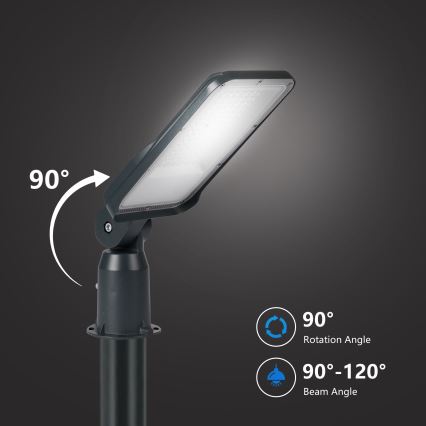 Brilagi - LED Venkovní pouliční lampa s kloubem URBANLIGHT LED/50W/230V antracit IP65