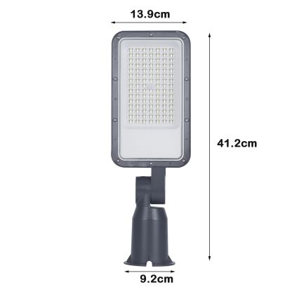 Brilagi - LED Venkovní pouliční lampa s kloubem URBANLIGHT LED/50W/230V antracit IP65
