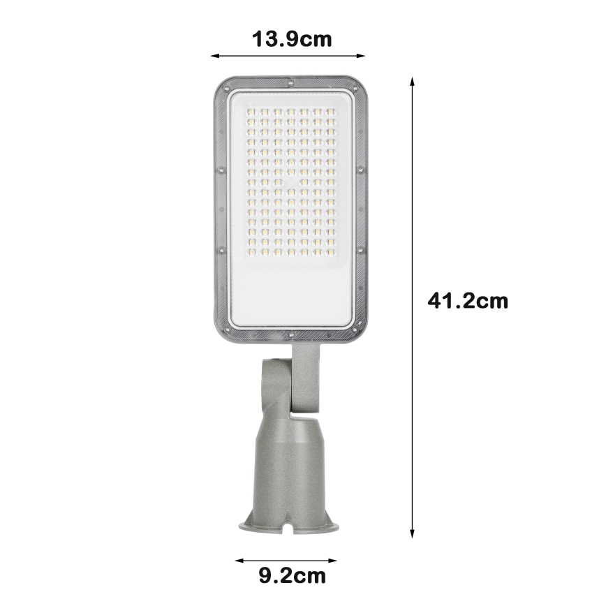 Brilagi - LED Venkovní pouliční lampa s kloubem URBANLIGHT LED/50W/230V šedá IP65