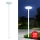 Brilagi - LED Venkovní pouliční lampa se sloupem 3 m URBANSPARK LED/120W/230V bílá IP65