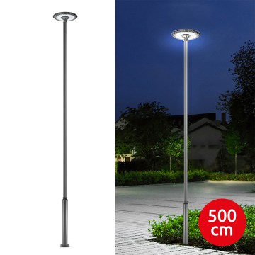 Brilagi - LED Venkovní pouliční lampa se sloupem 5 m URBANSPARK LED/120W/230V antracit IP65