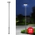 Brilagi - LED Venkovní pouliční lampa se sloupem 5 m URBANSPARK LED/120W/230V antracit IP65