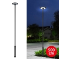 Brilagi - LED Venkovní pouliční lampa se sloupem 5 m URBANSPARK LED/120W/230V černá IP65