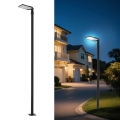 Brilagi - LED Venkovní pouliční lampa se sloupem a kloubem 3 m URBANLIGHT LED/100W/230V černá IP65