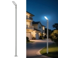 Brilagi - LED Venkovní pouliční lampa se sloupem a kloubem 3 m URBANLIGHT LED/50W/230V šedá IP65