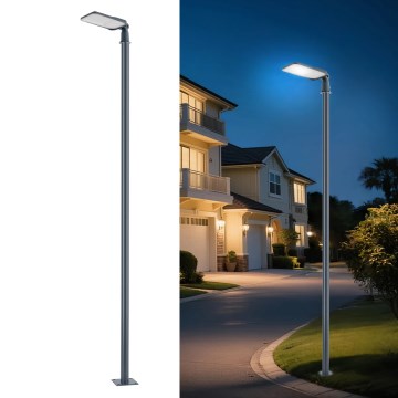 Brilagi - LED Venkovní pouliční lampa se sloupem a kloubem 4 m URBANLIGHT LED/100W/230V antracit IP65