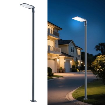 Brilagi - LED Venkovní pouliční lampa se sloupem a kloubem 4 m URBANLIGHT LED/200W/230V antracit IP65