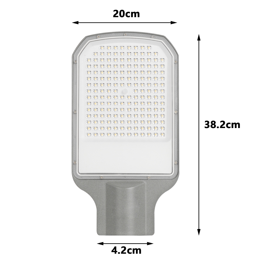 Brilagi - LED Venkovní pouliční lampa URBANLIGHT LED/100W/230V šedá IP65